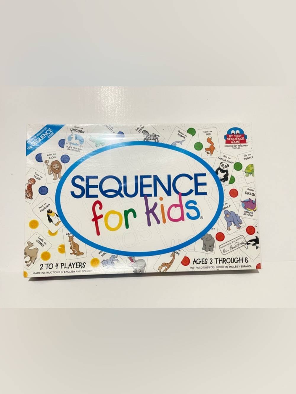 Sequence for Kids Colorful Board Game by Sequence - Multicolor